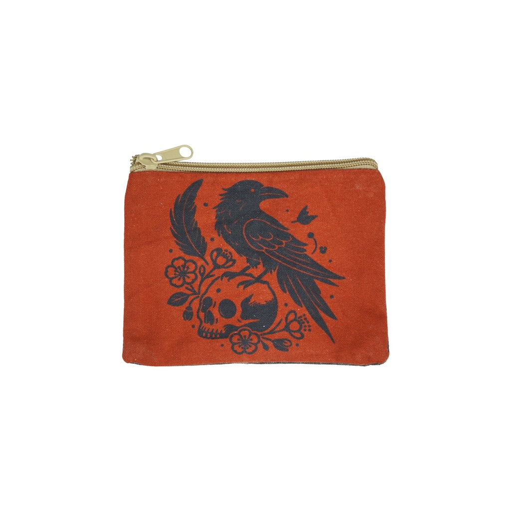 14735-Medium-Purse-raven-Skull
