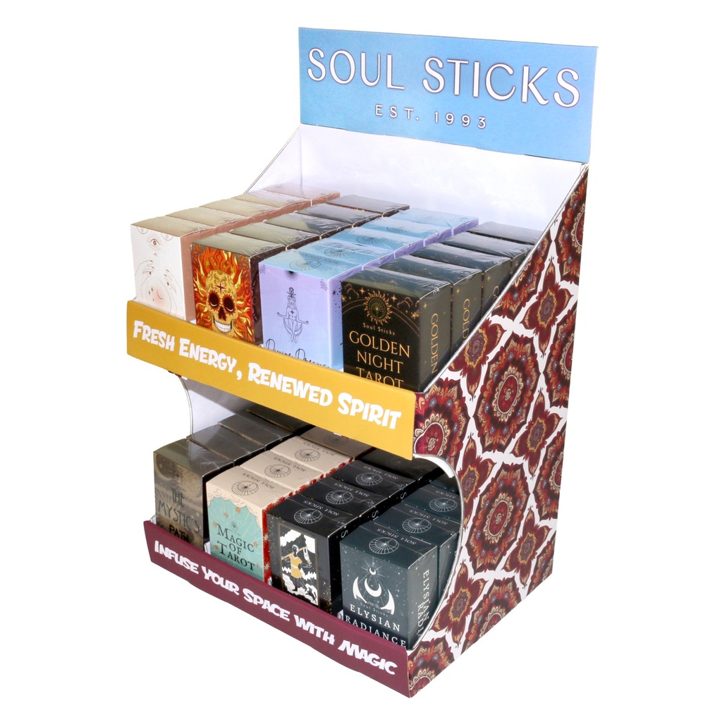 [32209-tarotcards] Tarot Cards Countertop Display Unit (CDU)