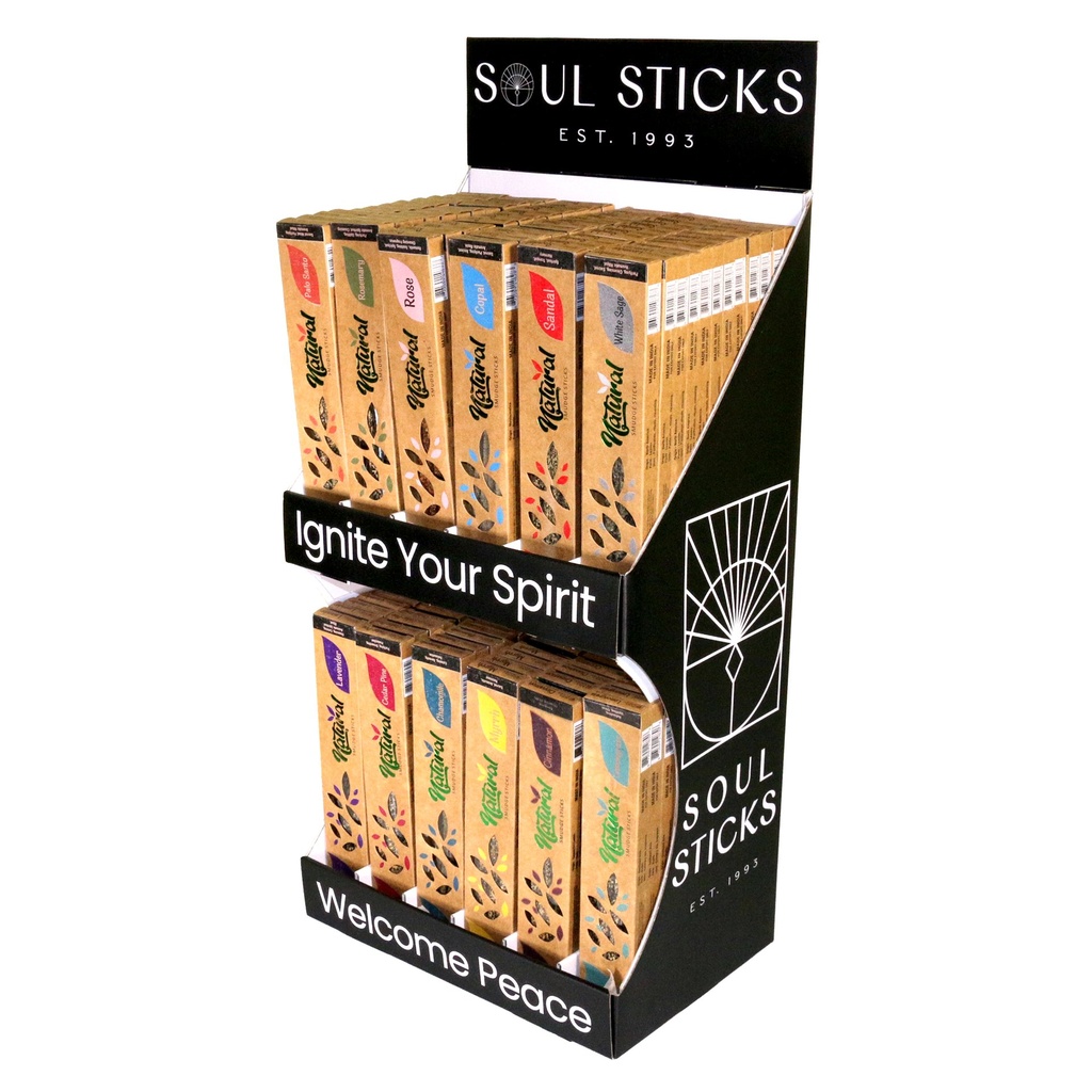 [32213-Naturalincense] Natural Smudge Countertop Display Unit (CDU)