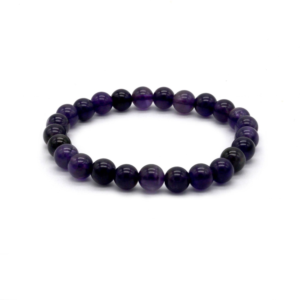 Amethyst Bracelet – 8mm