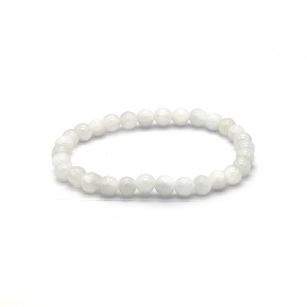 [32227] Selenite Bracelet – 6mm
