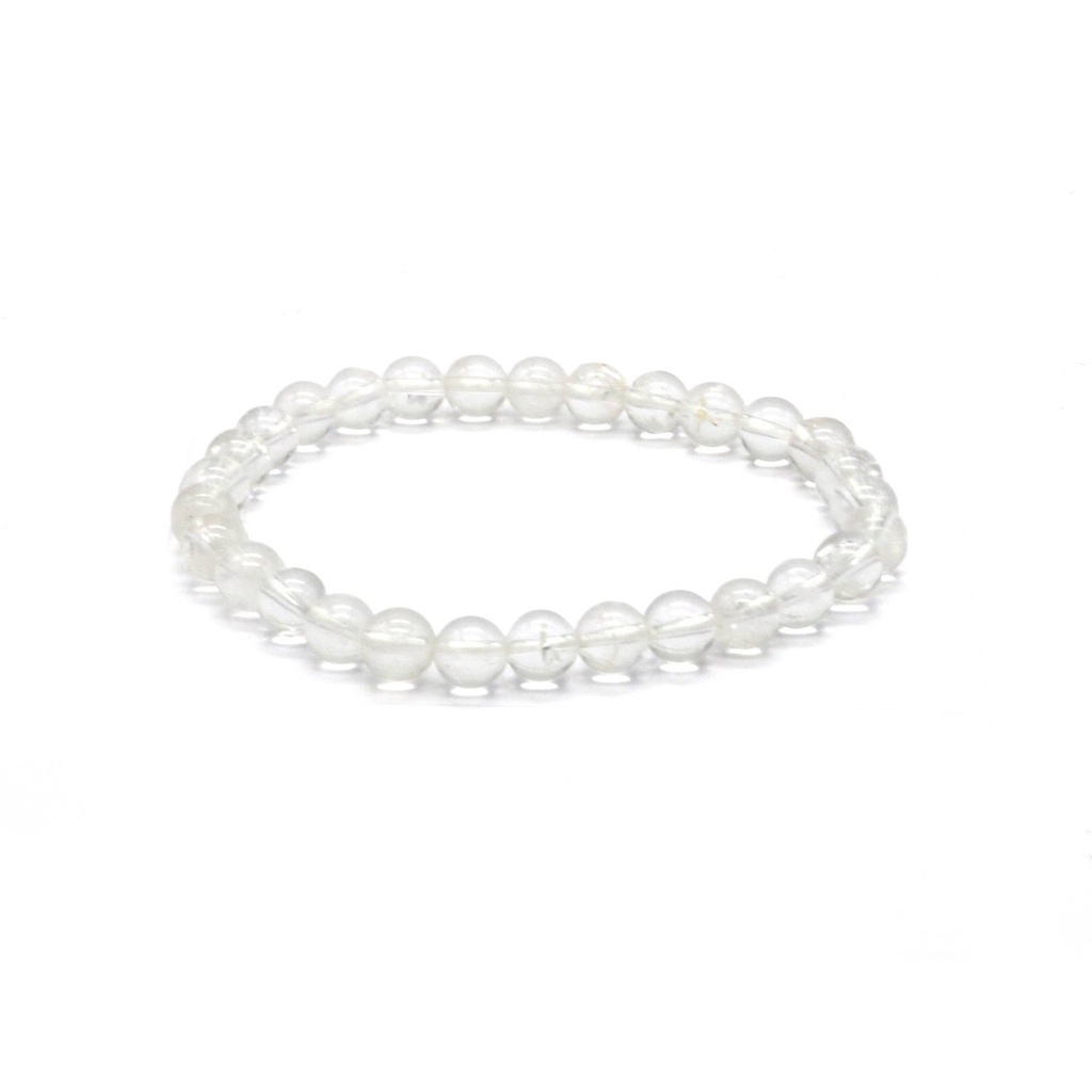 Clear Quartz Bracelet – 6mm