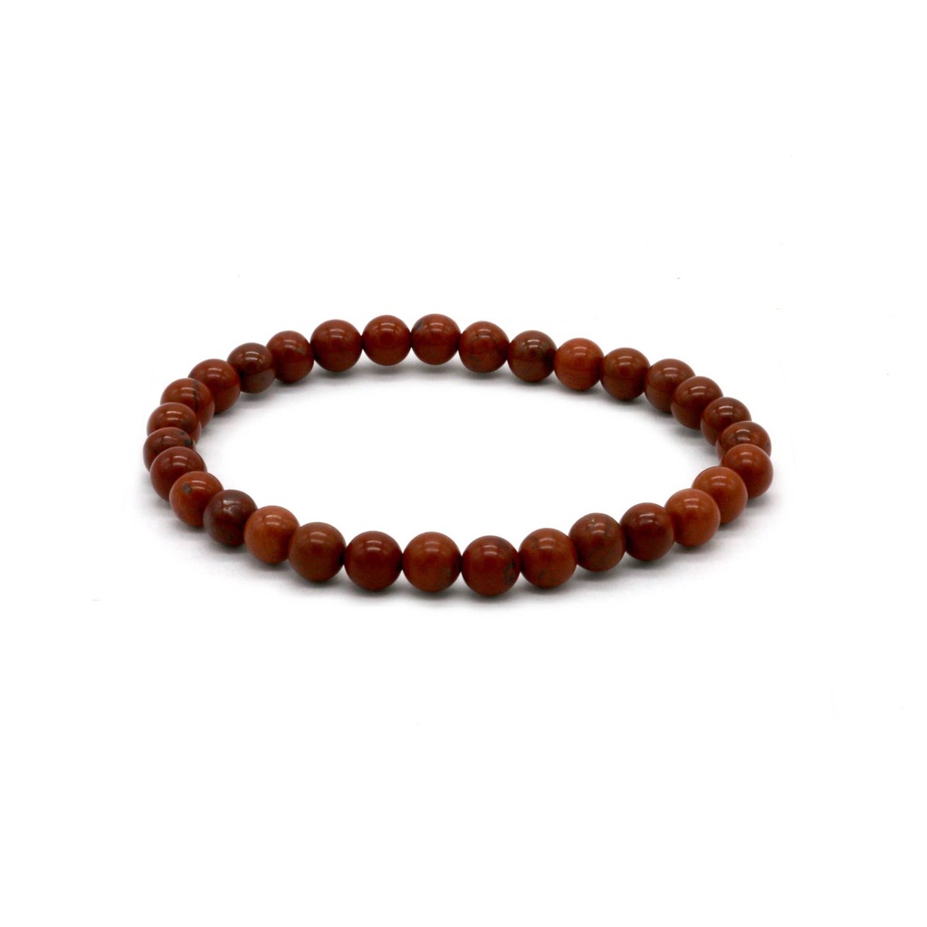 [32253] Red Jasper Bracelet – 6mm