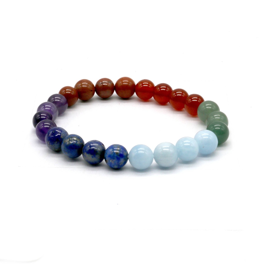 [32265] 7 Chakras Bracelet – 8mm