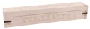 White Floral Wooden Incense Coffin Box – 12"