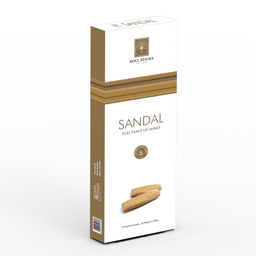 Soul Sticks Sandalwood Premium Incense Sticks – 90g