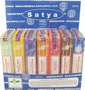 Satya Nag Champa Assorted Incense Display – 42 Packs
