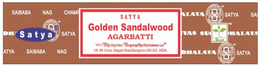 [51288] Satya Sandalwood + Nag Champa Incense – 40g Combo Pack