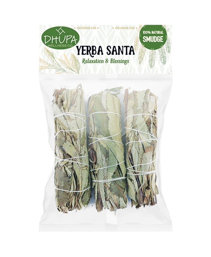 [51306] Yerba Santa Sage Smudge Sticks – 4" / Retail Pack