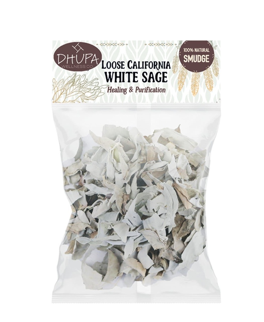 [51442] Loose White Sage Retail Pack – 1 oz