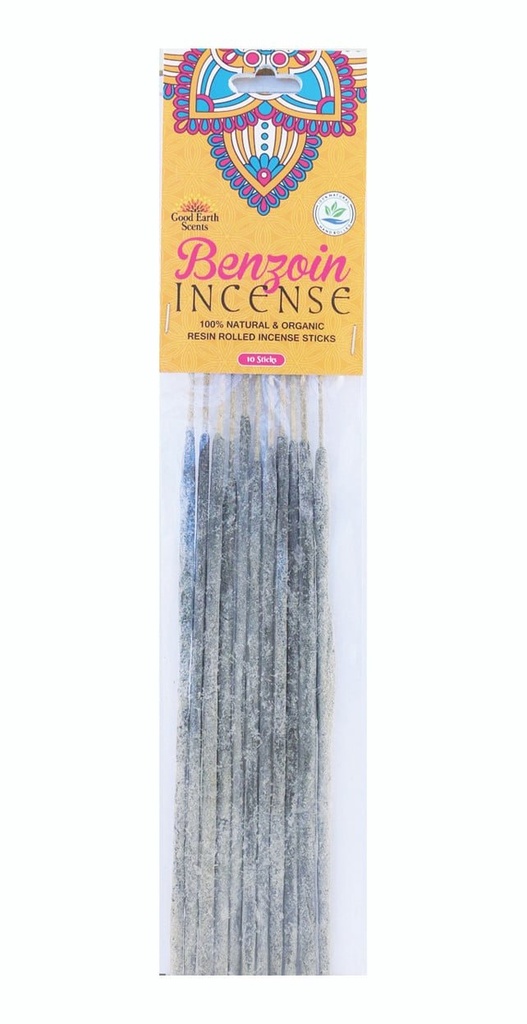 [57246] Soul Sticks Benzoin Resin Rolled Incense Sticks – 10-Pack