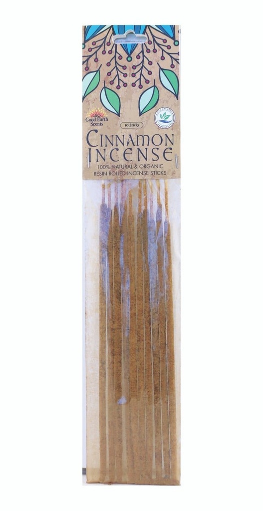 [57247] Soul Sticks Cinnamon Resin Rolled Incense Sticks – 10-Pack