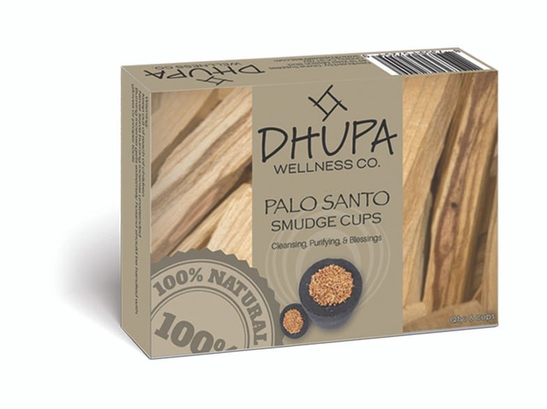 [57254] Dhupa Palo Santo Smudge Cups – 6-Pack