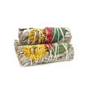 4" Happy Heart White Sage Smudge Stick