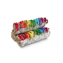 4" Flowery Rhymes White Sage Smudge Stick