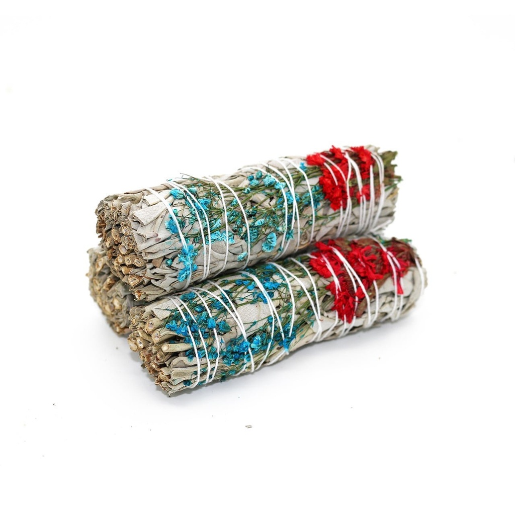 [57469] 4" Winter Love White Sage Smudge Stick