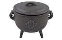 Hamsa Cast Iron Cauldron w/ Lid – 4.5"