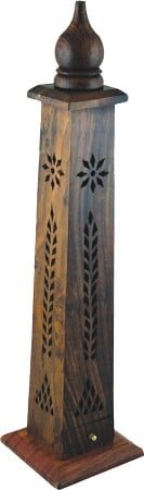 [65190B] Wooden Incense Tower – 12"
