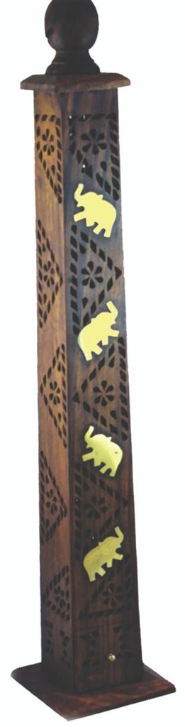 [65192] Wooden Incense Tower – 19"