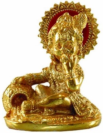 [74156] Bal Krishna Brass Statue