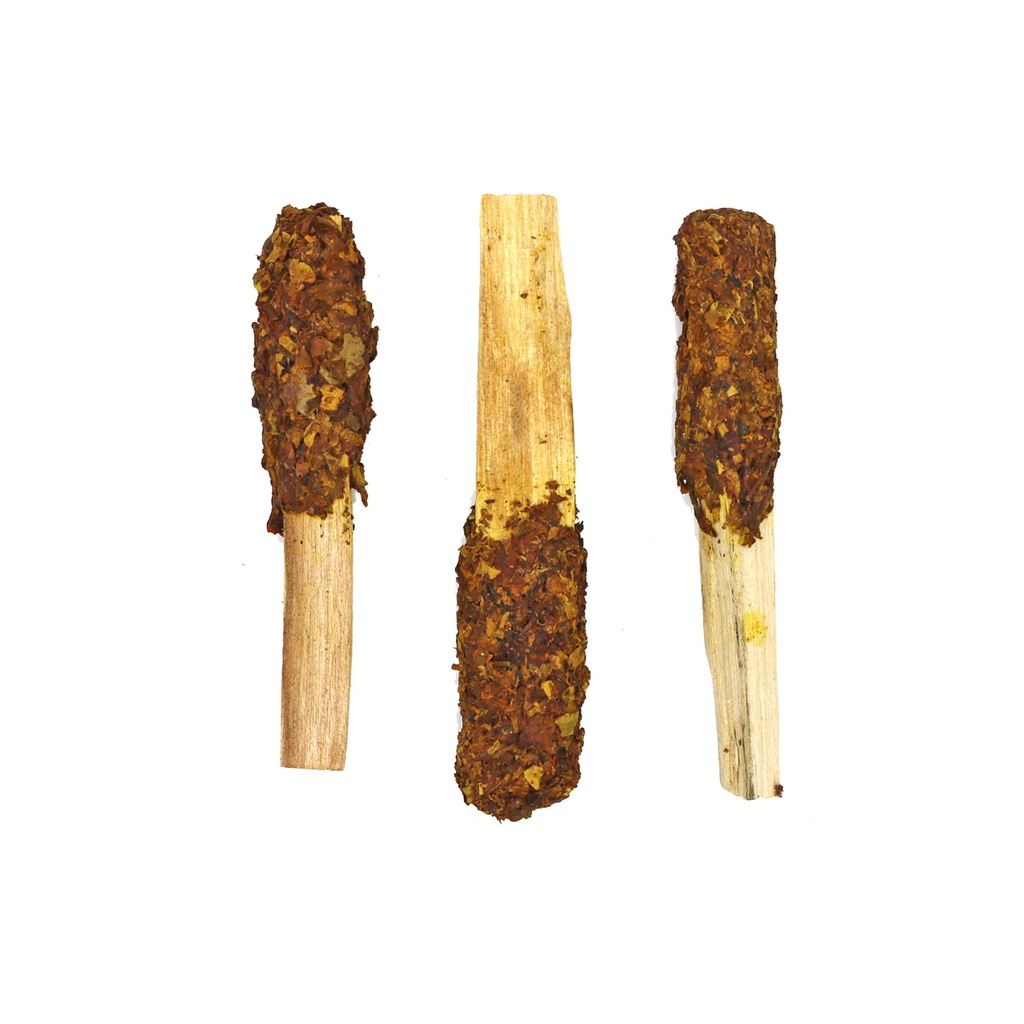 [12087] Dipped Amber Bloom Palo Santo Pops
