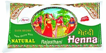 [75195] Ayur Natural Henna Hair Wash – Rajasthani Henna