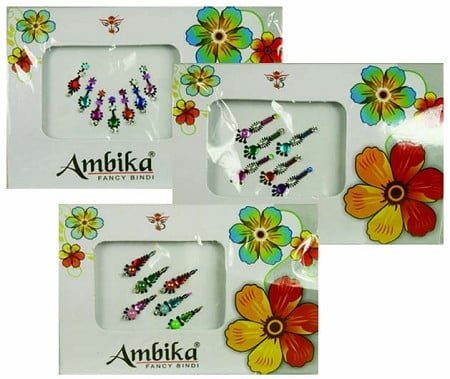 [89480] Assorted Bindi Stickers (A) – Self-Adhesive / Made in India