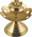 Brass Incense Stand – 2.5" / 5-Stick Capacity