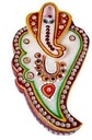 Marble Rajasthani Kum Kum Box – 3" / Shankh Shape