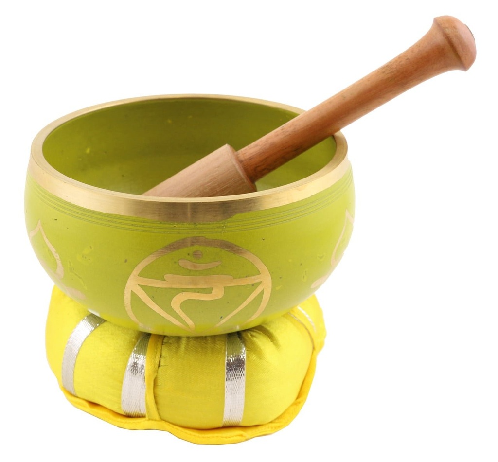 [90507] Manipura Singing Bowl w/ Cushion & Stick