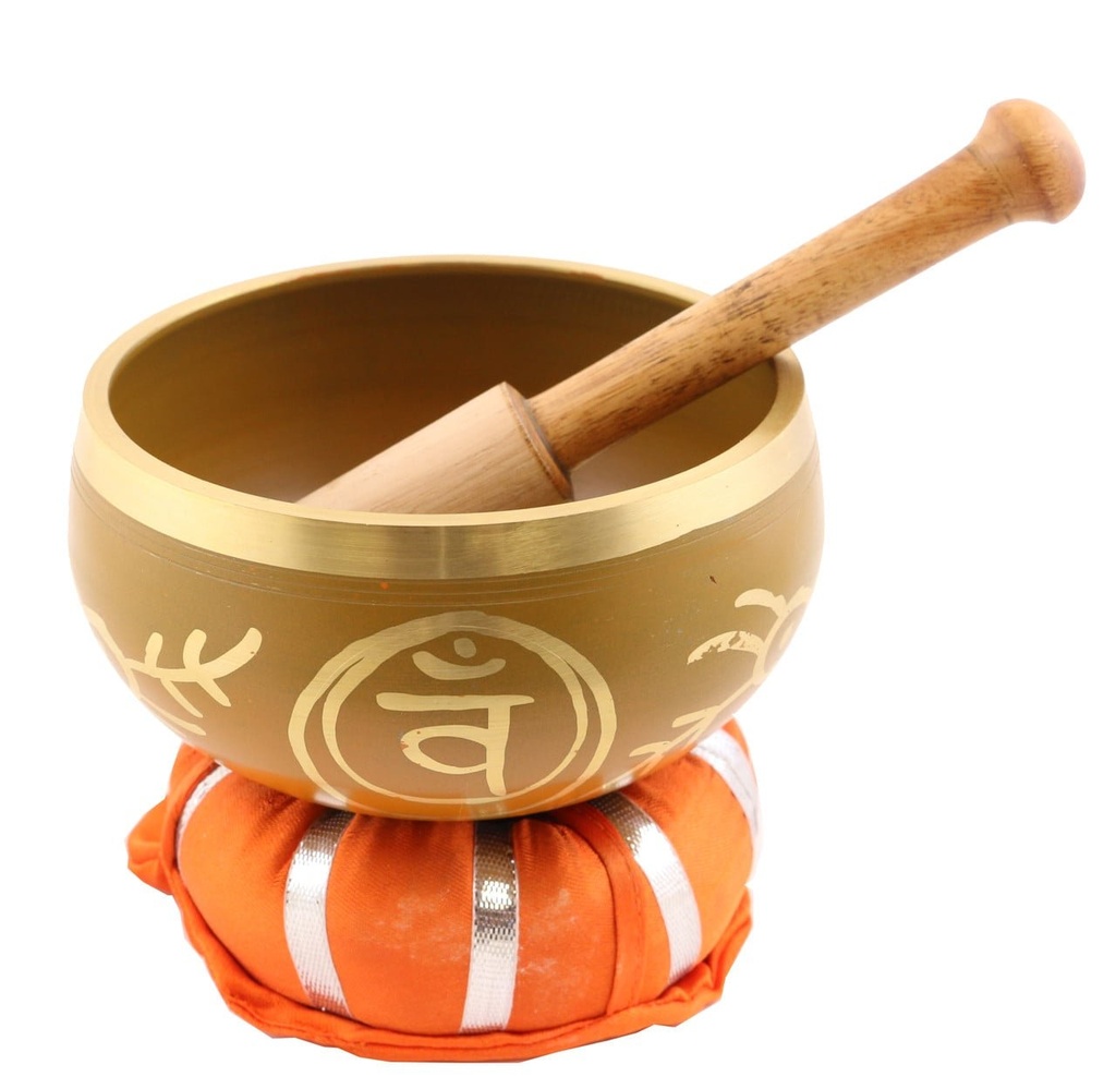 [90508] Svadhisthana Singing Bowl w/ Cushion & Stick