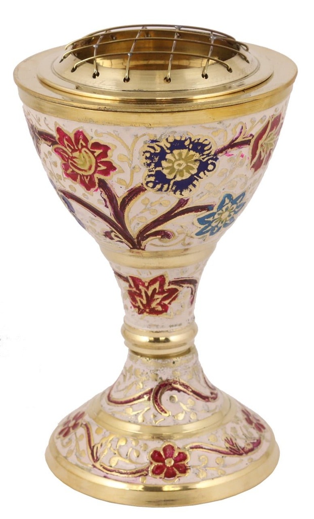 [90514] Brass Charcoal Burner – 5"
