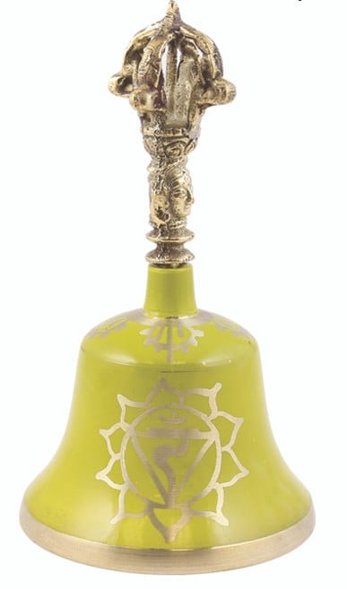 [90541] Manipura Bronze Altar Bell – 6.25"
