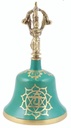 Anahata Bronze Altar Bell – 6.25"