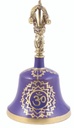 Sahasrara Bronze Altar Bell – 6.25"