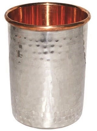 [90580] Copper Silver Glass – 3.5"
