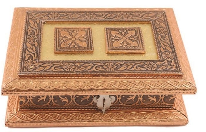 [90624] Oxycopper Lacquered Gift Box – 7" x 5"