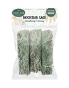 Mountain Sage Smudge Sticks – 4" / Retail Pack