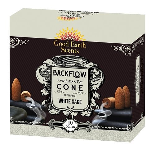 Soul Sticks White Sage Backflow Incense Cones