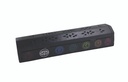 Black 7 Chakras Wooden Incense Coffin Box – 12"
