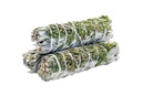 White Sage & Ruda Rue Smudge Stick – 4"