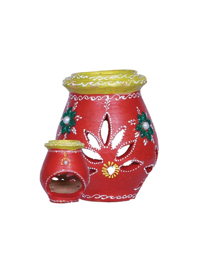 Red Diya – 5"