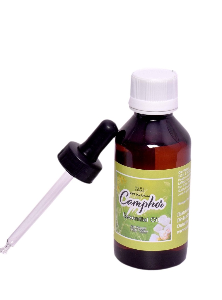 [91656A] Camphor Essential Oil – 4 oz