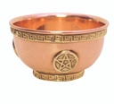 Pentagram Copper Bowl – 3"