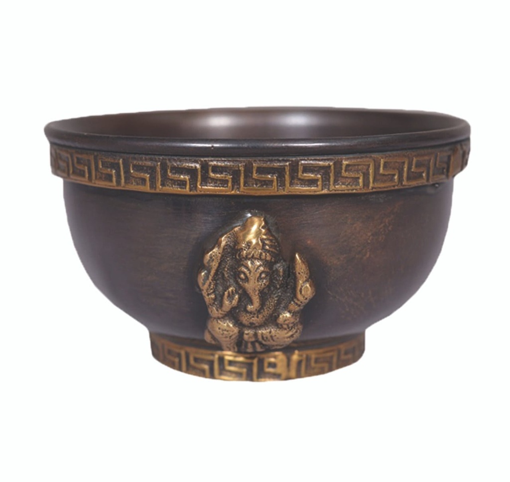 [91751] Ganesha Copper Bowl – 3"