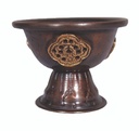 Tibetan Copper Incense Burner – 3" / Antique Finish