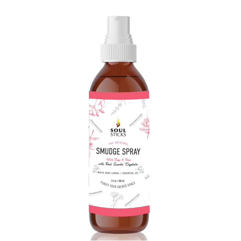 [91781] White Sage & Rose Smudge Spray – 100 ml