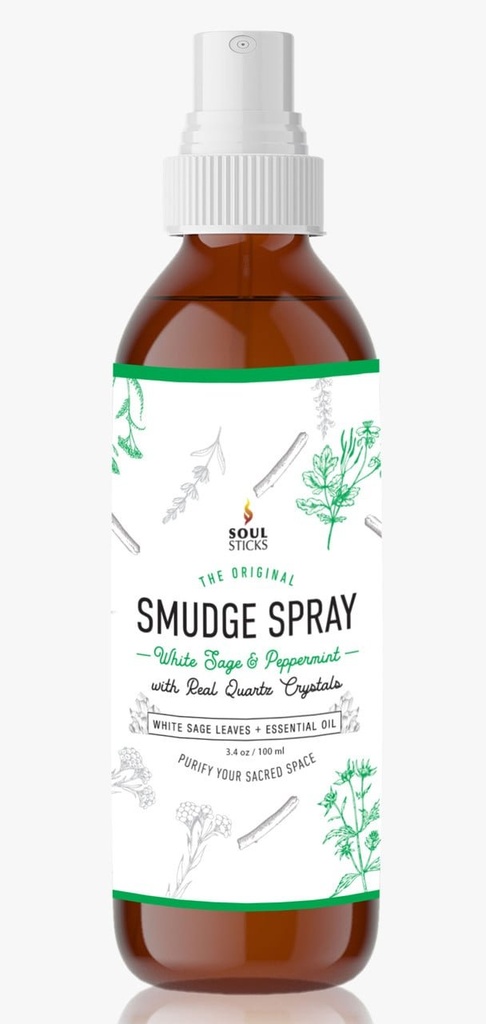 [91784] White Sage & Peppermint Smudge Spray – 100ml