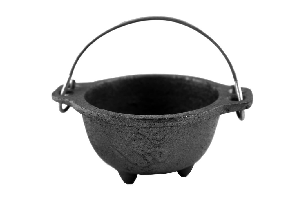 [91878] Om Cast Iron Cauldron – 4"