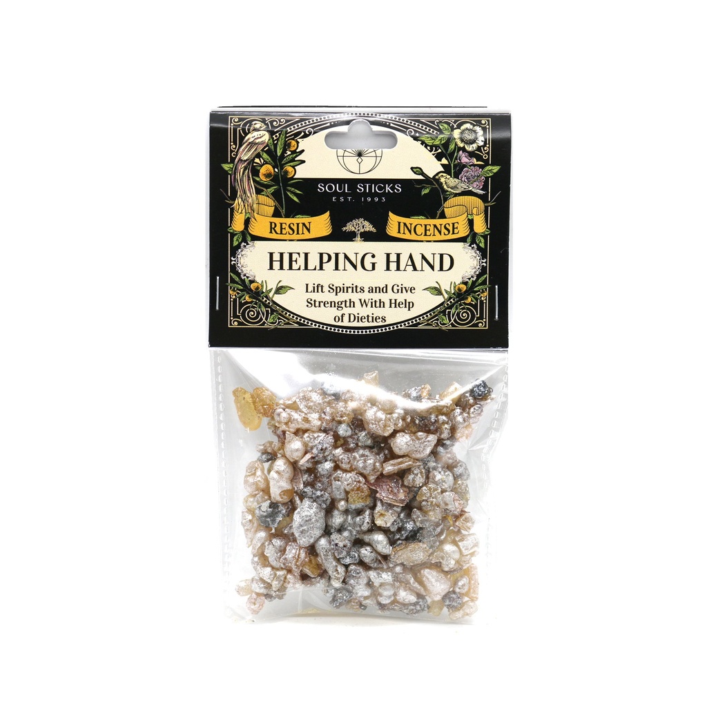 [91918] Helping Hand Natural Resin Incense – 1 oz